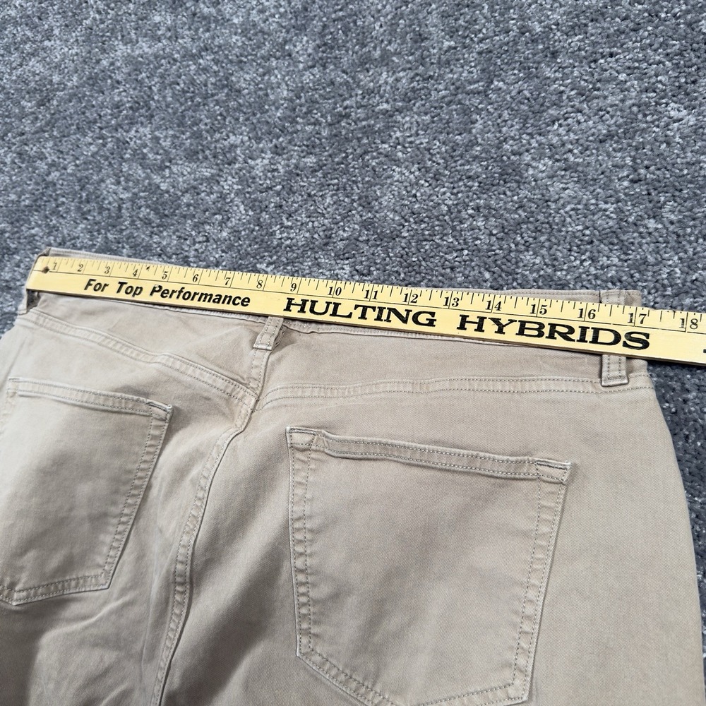 Flint and Tinder Pants Mens 34x33 Tan Tapered Fit Stretch Casual Outdoor *READ* - Picture 9 of 13
